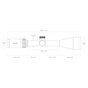 Оптичний приціл Hawke Vantage IR 3-9x50 (Mil Dot IR R / G) (922113)