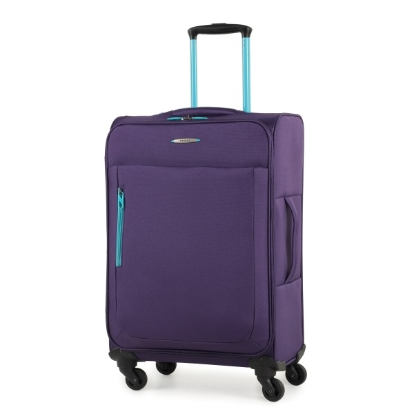 Чемодан Members Hi-Lite (M) Purple (922803) — купити в Україні | Приціл