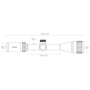 Приціл оптичний Hawke Vantage IR 4-12x40 AO (Rimfire .17 HMR R / G) (14241)