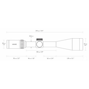 Приціл оптичний Hawke Vantage IR 6-24x50 SF (10x 1/2 Mil Dot IR) (925703)