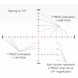 Прицел оптический Hawke Sidewinder ED 10-50x60 SF (TMX IR) (925712)