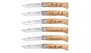 Набір складних ножів 6 шт. Opinel №08 Collection Animalia (001636)