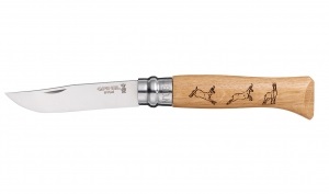 Нож складной Opinel №08 Animalia Cerf Олень (001620)