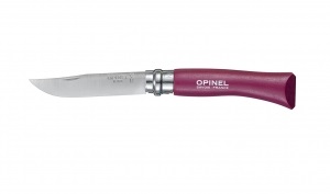 Нож складной Opinel №07 Inox Aubergine (001427)