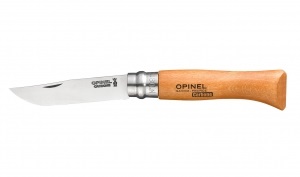 Нож складной Opinel №08 Carbone (в блистере) (000402)
