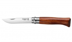 Нож складной Opinel №08 Luxe Bubinga Inox (мягкий чехол, коробка) (226086)