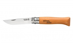 Нож складной Opinel №09 Carbone (в блистере) (000623)