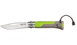 Нож складной Opinel №08 Inox Outdoor Terre/Vert (001578)