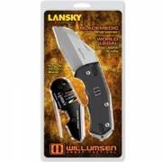 Набор нож складной + точило Lansky World Legal/Blademedic Combo (WRLDPAC)