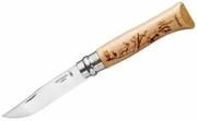 Нож складной Opinel №08 Олень и кабаны (001360)