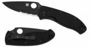 Нож складной Spyderco Tenacious Black (C122GBBKPS)