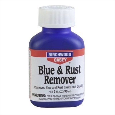 Средство для удаления воронения и ржавчины Birchwood Casey Blue and Rust Remover 3 oz / 90 ml (16125) ― Прицел - охотничий интернет магазин