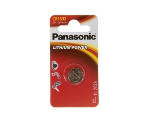 Батарейка Panasonic CR тисячі шістсот тридцять дві BLI 1 LITHIUM (CR-1632EL / 1B)