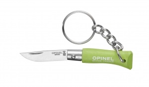 Нож складной Opinel Porte-cles №02 Inox салатовый (001428-g)
