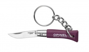 Ніж складаний Opinel Porte-cles №02 Inox фіолетовий (001428-p)