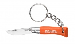 Нож складной Opinel Porte-cles №02 Inox оранжевый (001428-t)