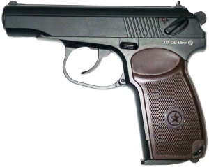 Пневматический пистолет KWC Makarov Blowback (KMB44AHN)