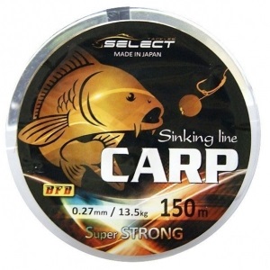 Леска Select Carp 0,24 green/brown, 11,3 kg 150m (1862.00.01)