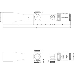 Оптичний приціл Schmidt &amp; Bender 5-45x56 PM II High Power TReMoR3