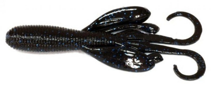 Силикон Jackall Dumdumhog 3 Black Blue Flake (1699.13.43) — купить в Украине | Прицел