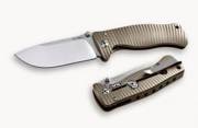 Нож складной Lionsteel SR2 Mini Titanium bronze (SR2 B)