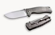 Нож складной Lionsteel SR2 Mini Titanium grey (SR2 G)
