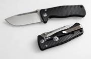 Нож складной Lionsteel SR2 Mini Aluminium black (SR2A BS)
