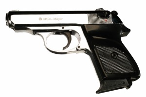 Стартовый пистолет EKOL MAJOR 9 мм (хром) (14200004)